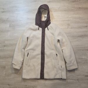 Women's REI Beyonder Fleece Jacket Cream Plum Size XSmall